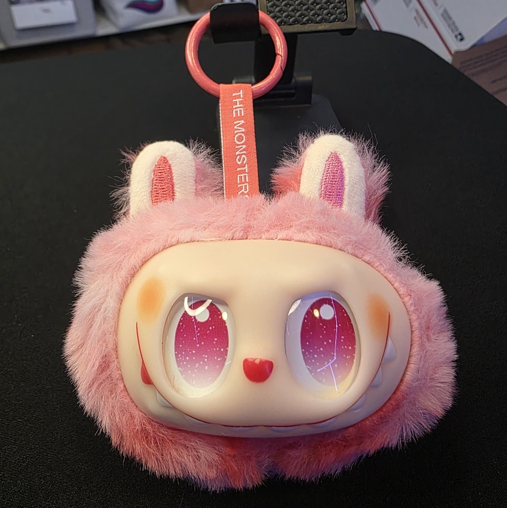 Labubu Fluffy Keychain - 3rd Design